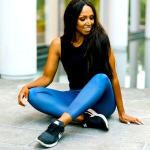 ZYIA Metallic LNT Hi-Rise 7/8 24” leggings